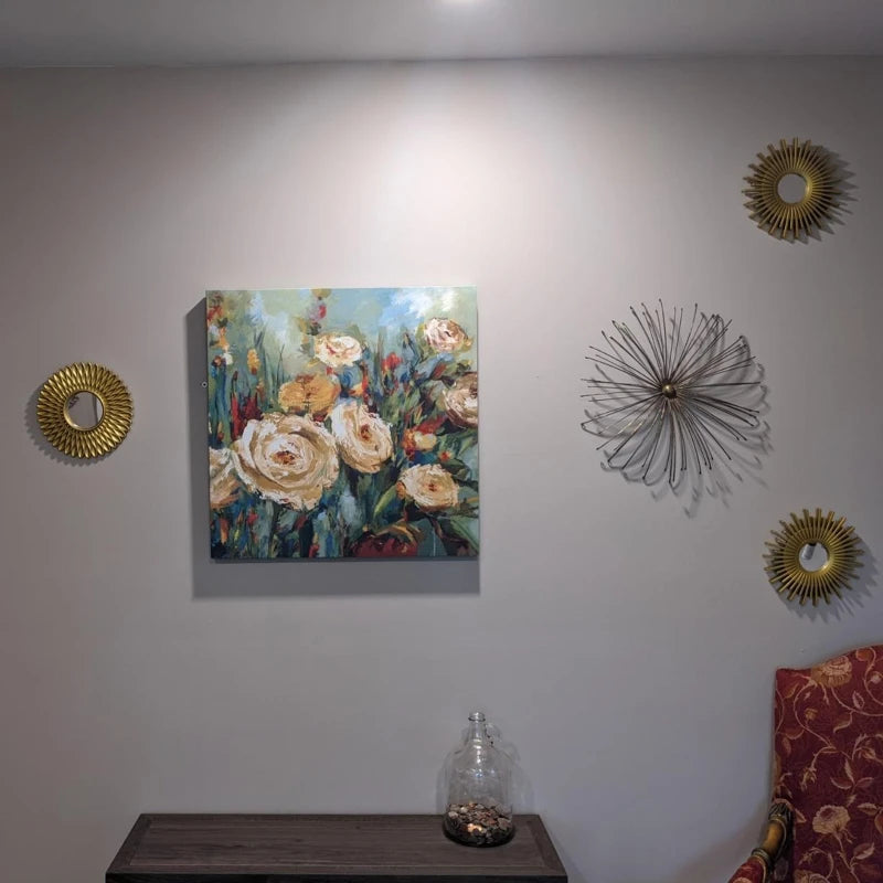 Gold Sunflower Mirrors