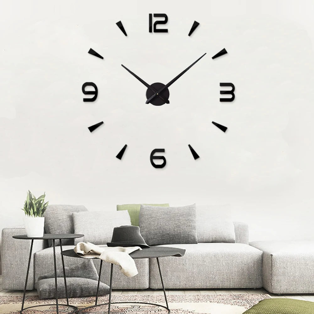 3D Quartz Wall Clock