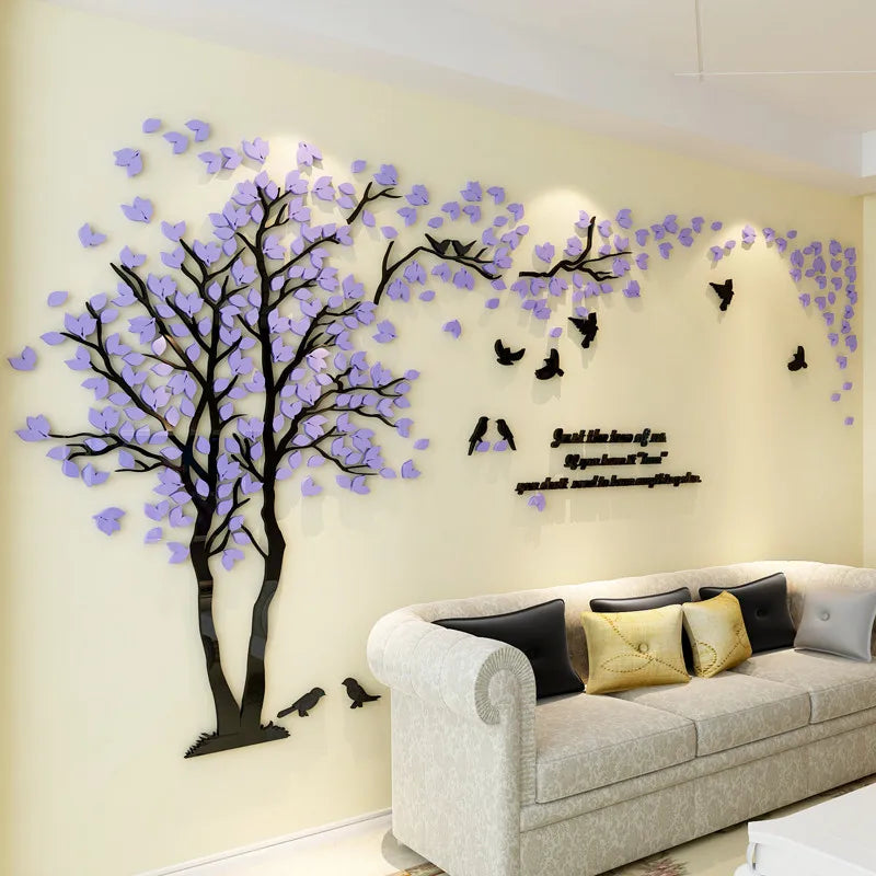3D Tree Wall Decal