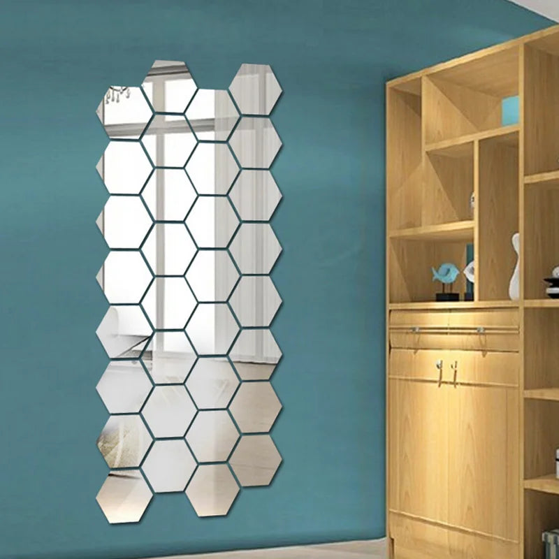 3D Hexagon Mirrors