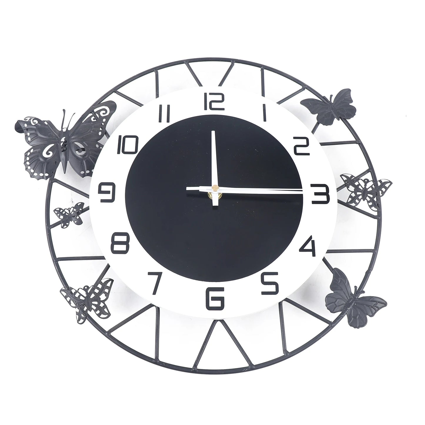 Butterfly Quartz Clock