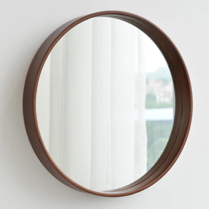 Korean Style Wood Mirror